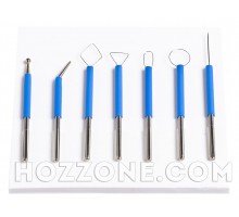 Комплект монополярних електродів, косметологічний (дерматологічний) (7 шт.), (Ø 2,4 мм)