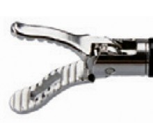 Затискач спайковий за Ванкейлі одинарний, фенестрований (15 мм), вставка монополярна, 5 мм х 360 мм